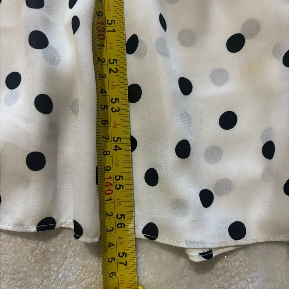 VICI Polka Dot Dress – white maxi dress wedding Payce Halter Kentucky Derby - Picture 9 of 10